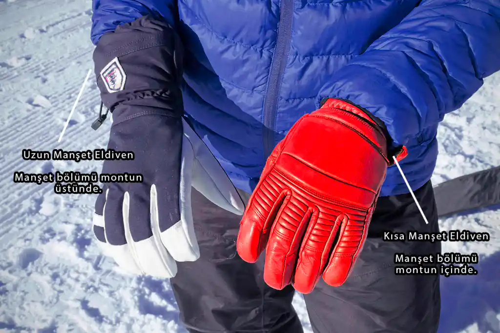 Kısa ve Uzun Manşet Eldivenler