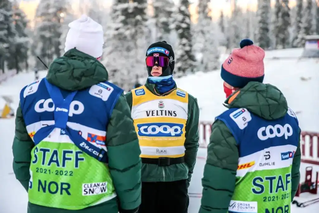 Klaebo Norveç Kayaklı Koşu sporcusu