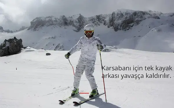 Kayak Dersi - Online Temel Kayak eğitimi - Karsabanı Tekniği Egzersizleri 1