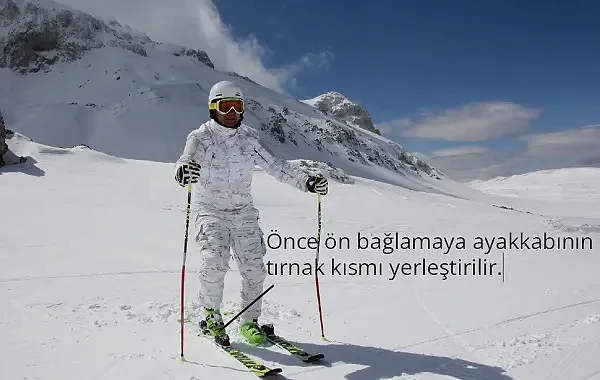 Kayak takma - ön bağlama